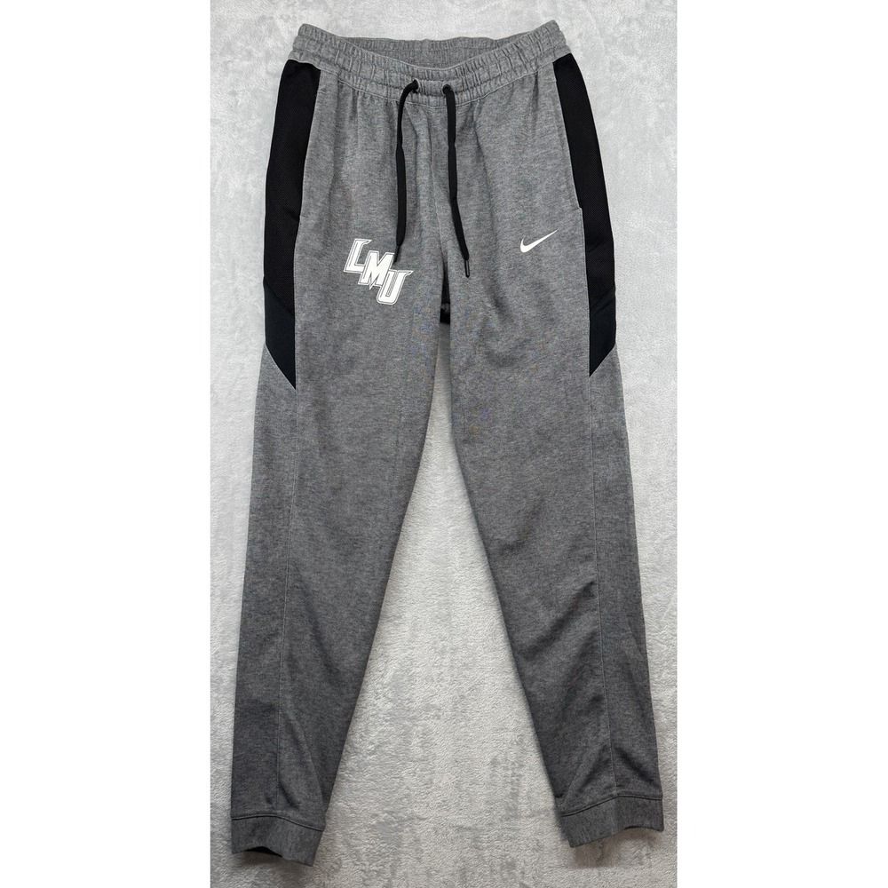 Nike Loyola Marymount Lions Team Issued Jogger Sweatpants Gray Men's Size M
